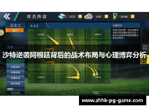 沙特逆袭阿根廷背后的战术布局与心理博弈分析